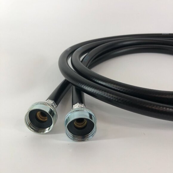 Washing Machine Hot And Cold Water Hoses 48 Inches Long - Picture 3 of 6